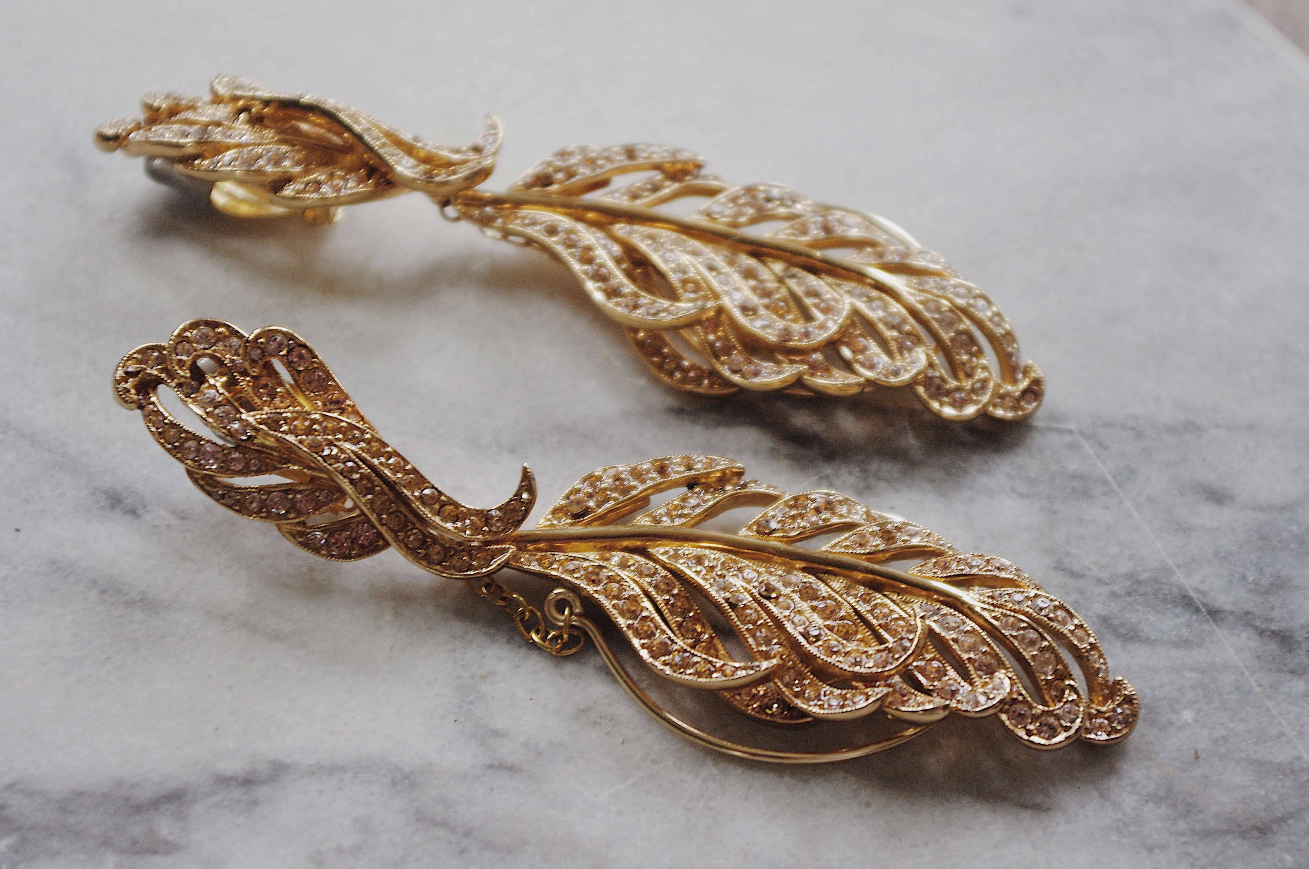 Gold Leaf Earring